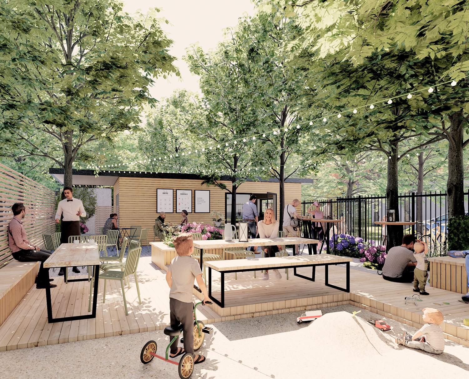 Uzavretý areál v prírode pre veľkých aj malých